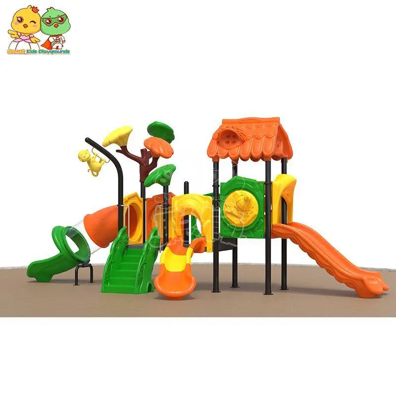 Professional Factory Plastic High Quality Outdoor Playground Equipment Slide 1