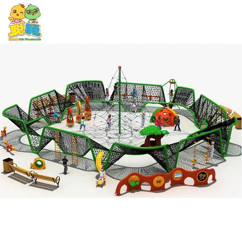 Customized Park Climbing Cage Kids Outward Bound Equipment Sets Outdoor Playground 1