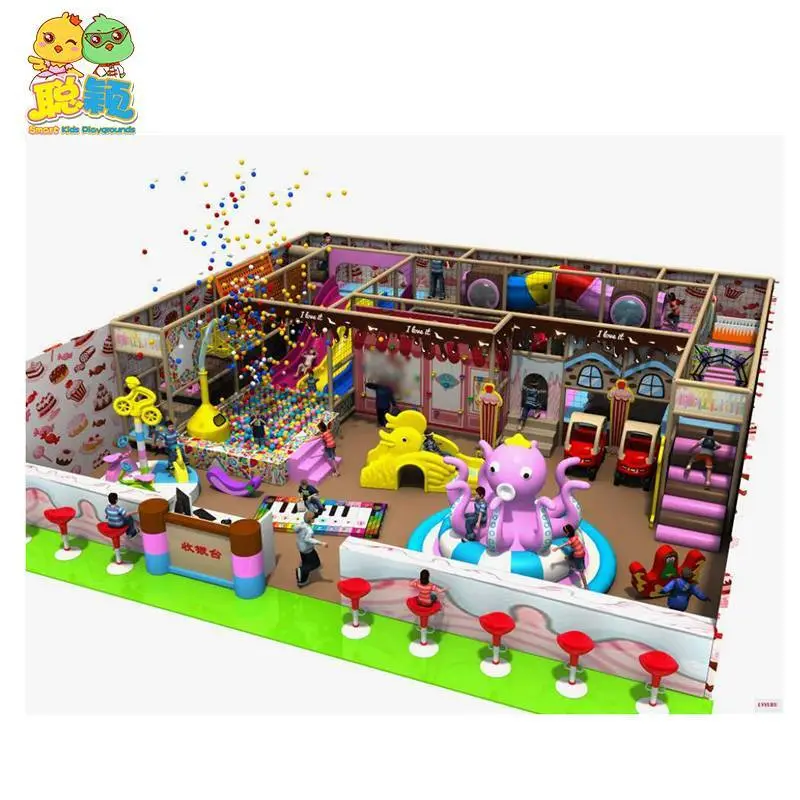 New Design High Quality Kids Amusement Park Soft Play Toys Indoor Playground 1