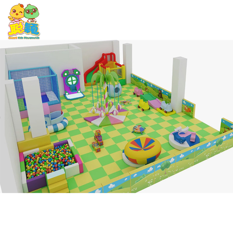 Children Amusement Park Giant Slide Soft Play Toys Indoor Playground 4