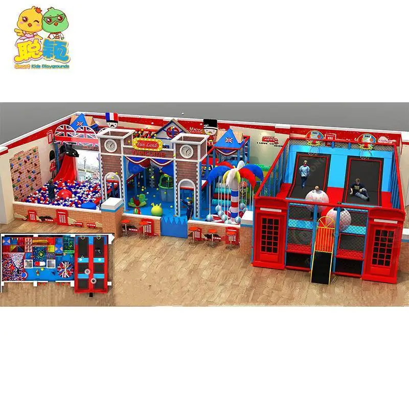 Pretty New Style Kids Amusement Park Soft Play Indoor Playground With High Standard 1