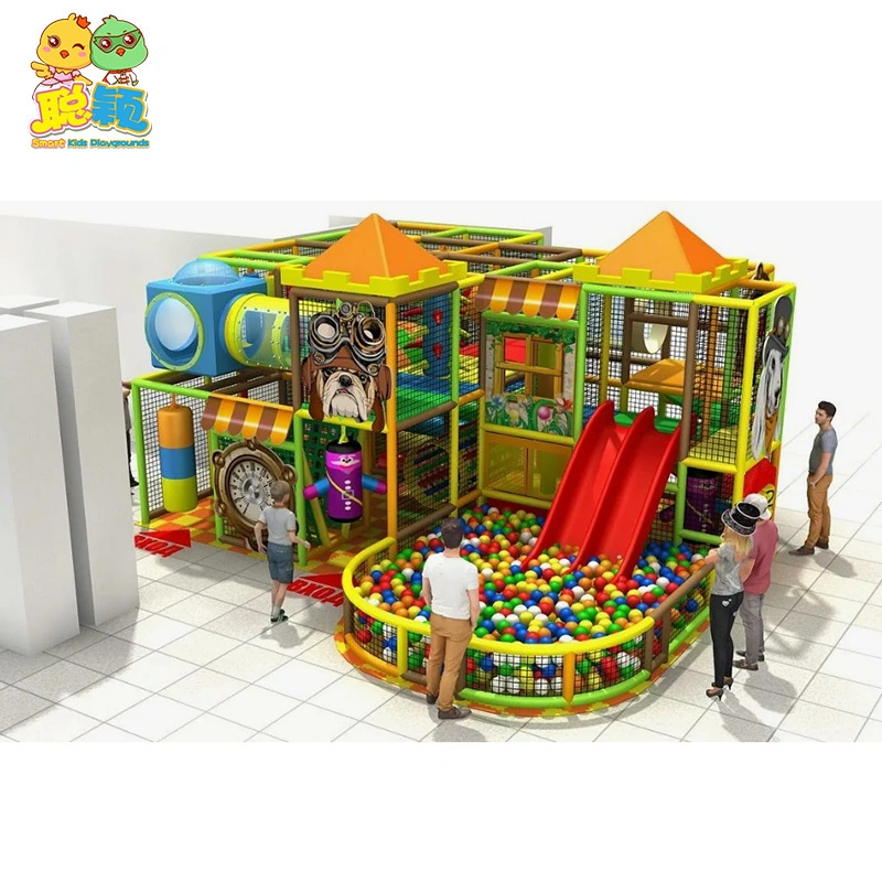 Kids Amusement Park Indoor Expand Development Ninja Course Playground Equipment For Sale 1