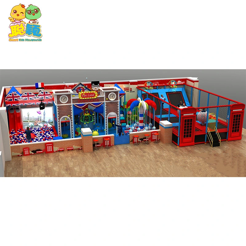 Customized Frame Area Functional Creative Amusement Soft Play Indoor Playground 1