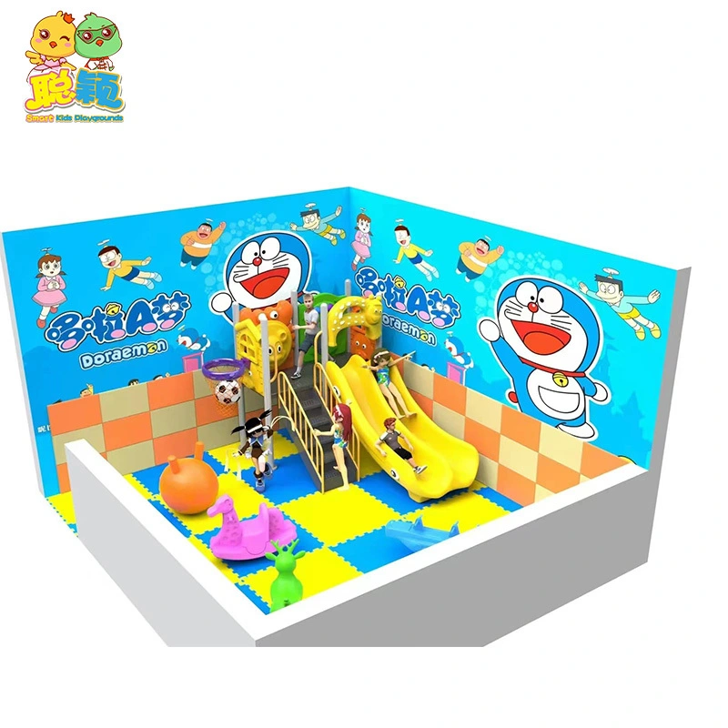 Customized Creative Jungle Theme Soft Play Area Indoor Playground For Kids 1