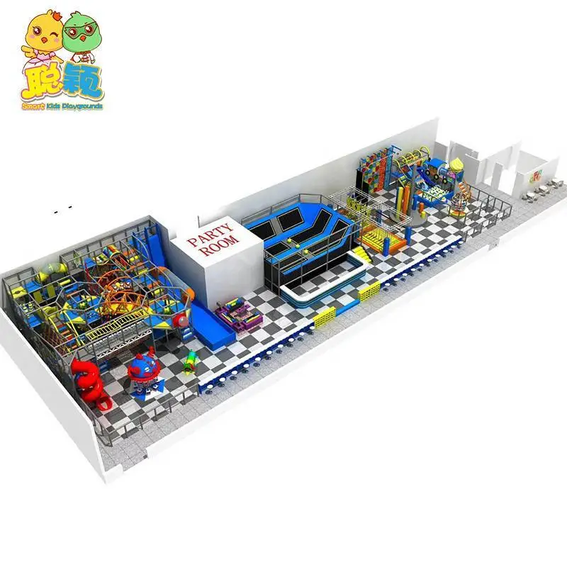 Various Functional Kids Amusement Park Soft Play Indoor Playground With High Standard 1