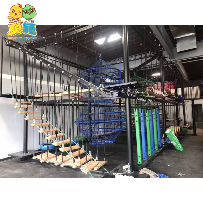 Expand development Sports Trampoline Park Soft Play Indoor Playground With High Standard 1