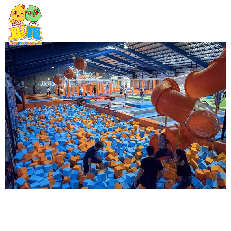 Expand development Sports Trampoline Park Soft Play Indoor Playground With High Standard 5