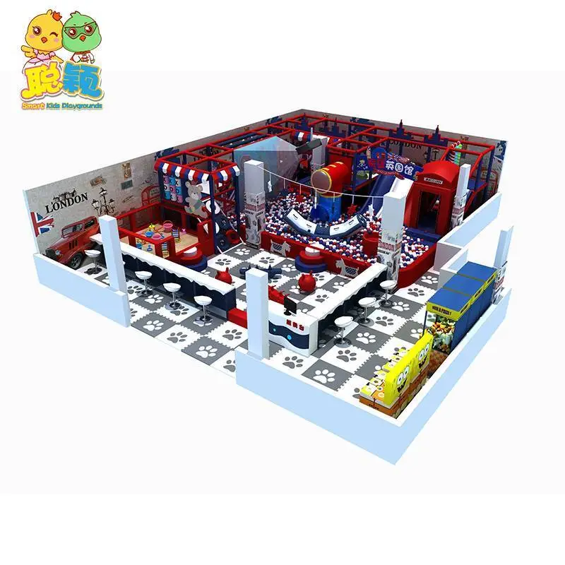 Funny Amusement Park Soft Play Ball Pit Indoor Playground For Kids 1