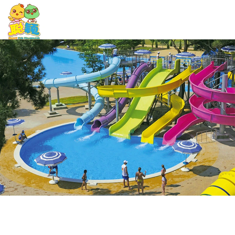 Smart Kids Playgrounds High Quality Aqua Park Water Slide Equipment For Resort 1