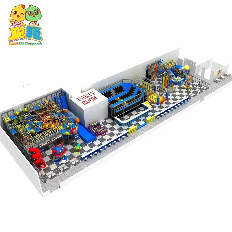 Customized New Design Attractive Soft Play Amusement Park Indoor Playground 1