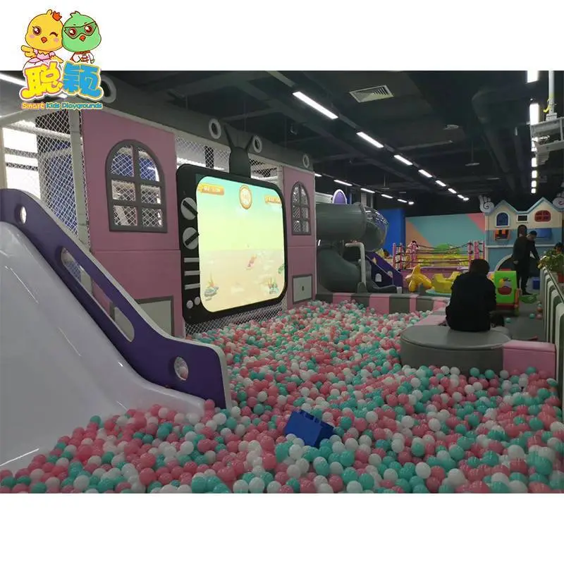 Big Ball Pool Amusement Park Soft Play Indoor Playground With Arcade Games For Sale 1