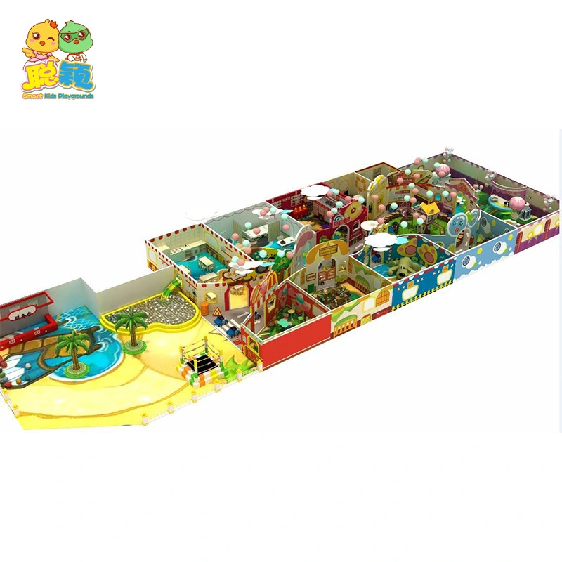 High Quality Jungle Theme Exciting Soft Play Indoor Playground For Kids 1