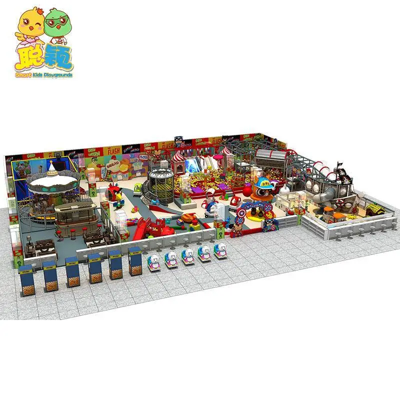 Children Amusement Park Customized Theme Soft Play Indoor Playground 1