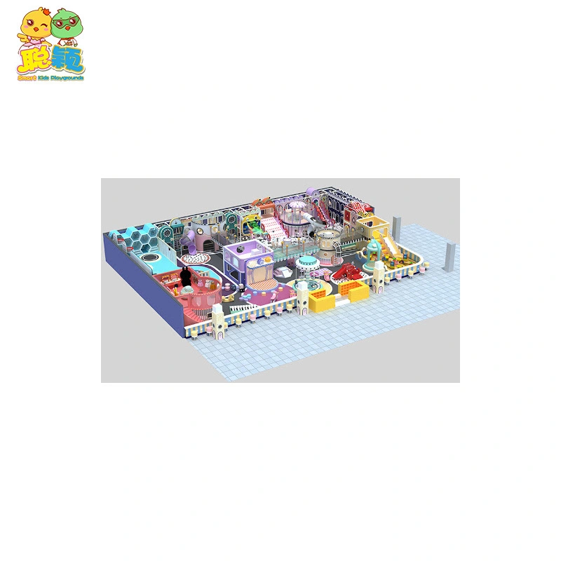 New Style Cost-effective Trampoline Park Soft Play Indoor Playground For Sale 1