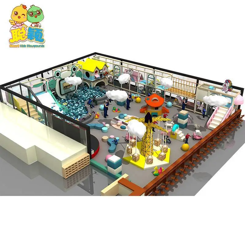 Interesting Simulation Characters Soft Play Area Indoor Playground For Sale 1