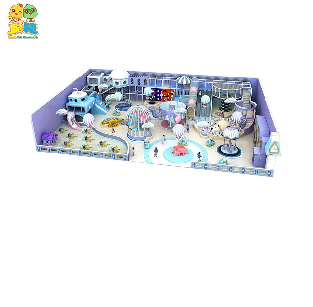 Giant Slide Amusement Park Soft Play Games Indoor Playground For Sale 1