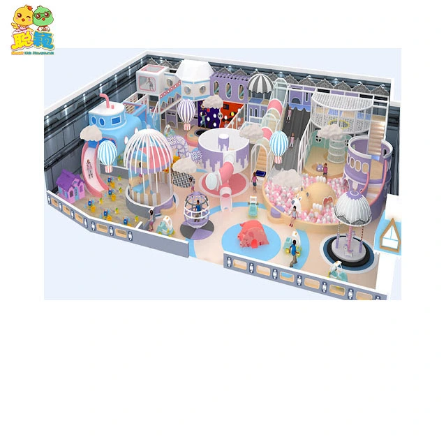 Big Ball Pool Carousel Soft Play Indoor Playground For Kids 1