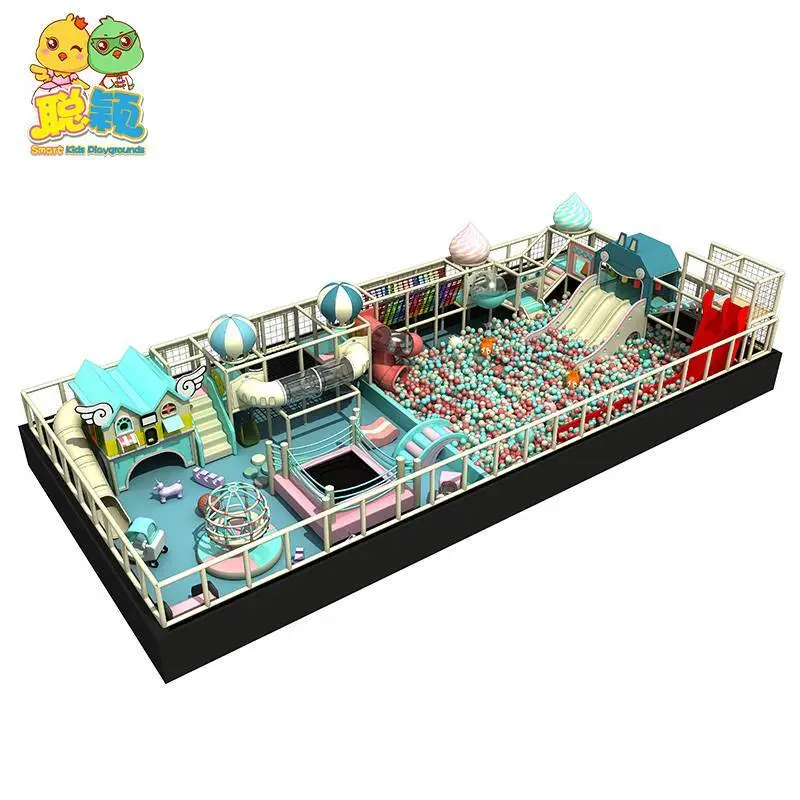 Jumping Bouncer Trampoline Soft Play Indoor Playground With High Quality 1
