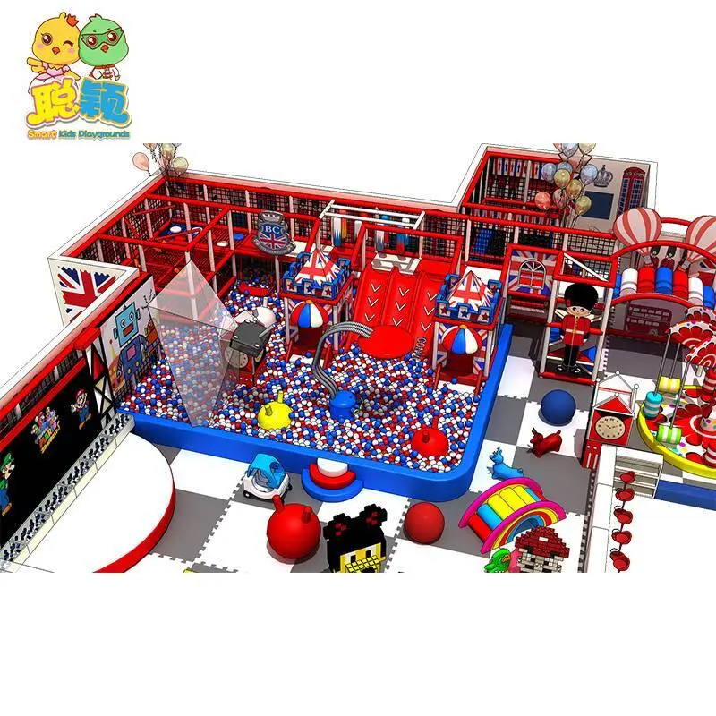 Factory Direct Sale Favorable Price Amusement Park Soft Play Indoor Playground 1