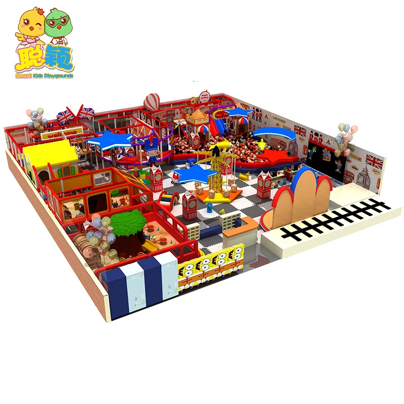 Children Daycare Amusement Park Soft Play Indoor Playground With Hand Craft Area 1