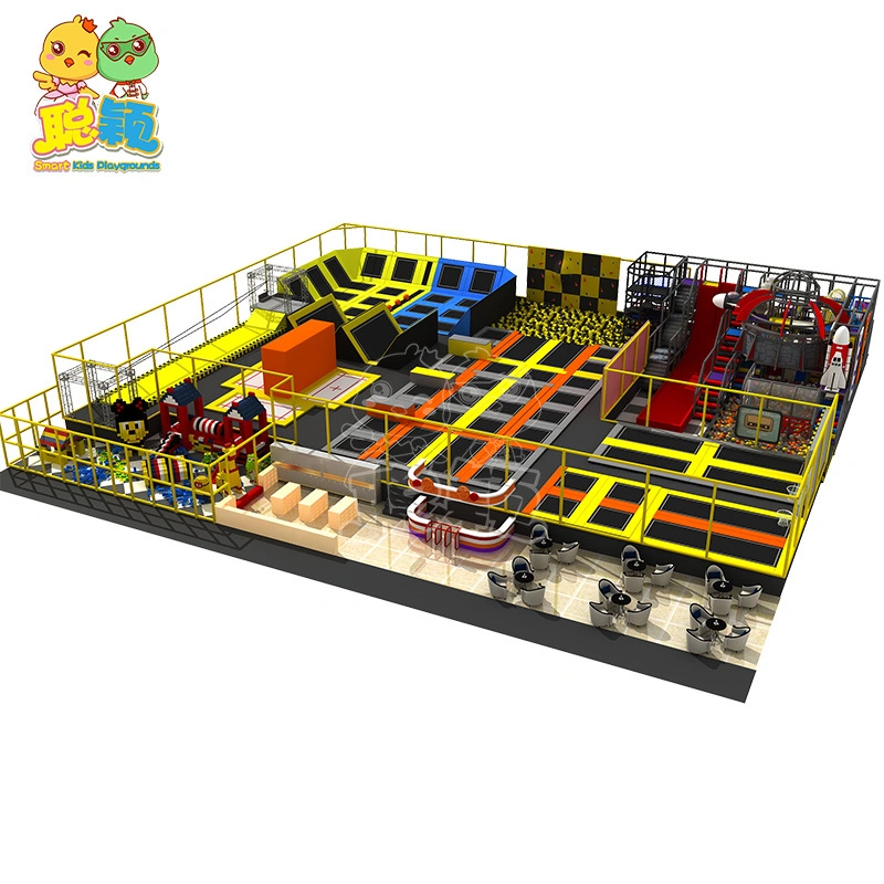 Amusement Park Kids Trampoline Park Indoor Soft Play Playground With High Quality 1