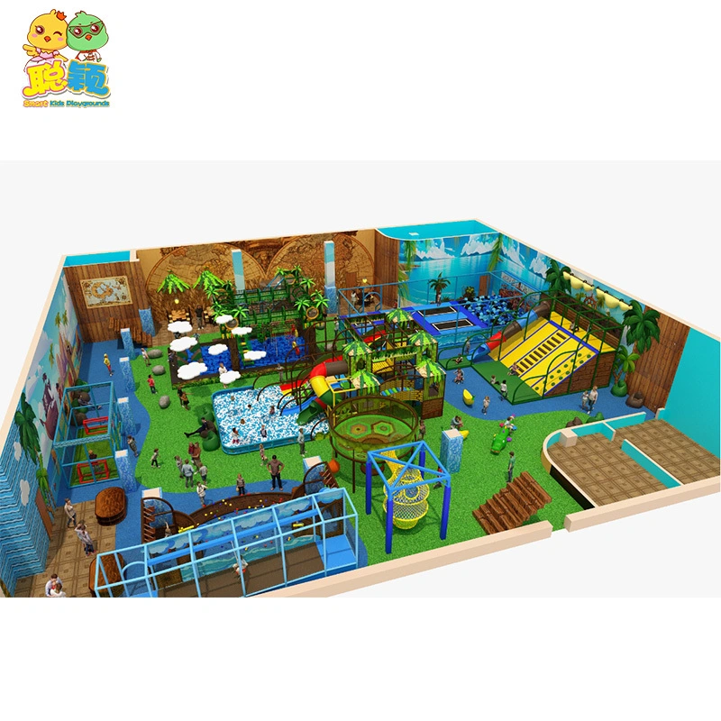 Attractive Functional Soft Padded Kids Naughty Castle Indoor Playground Equipment 1