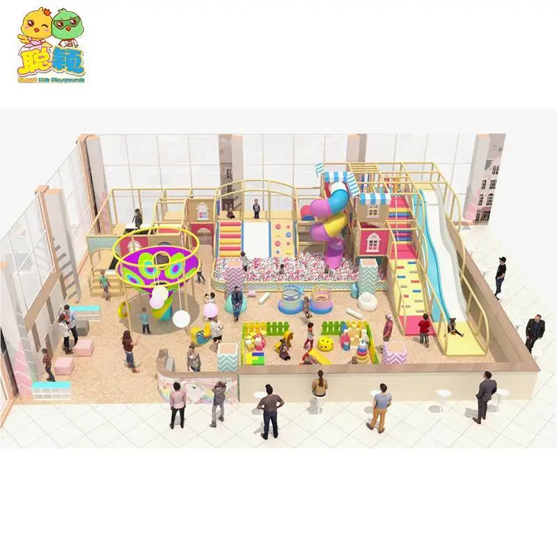 New Design Wholesale Factory Amusement Park Soft Play Indoor Playground 1