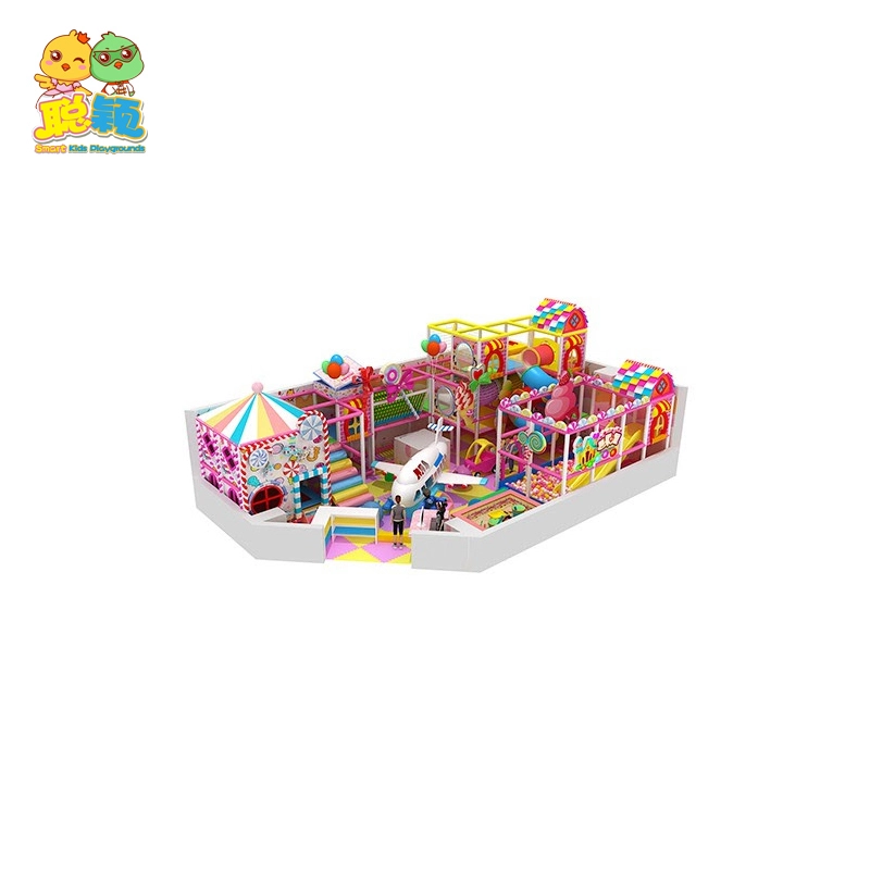 Simulation Natural Jungle Theme Kids Soft Play Indoor Playground With Ball Pool 1