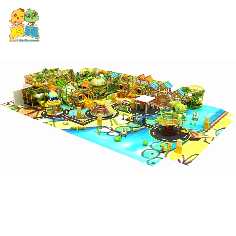 Ocean Big Ball Pool Giant Slide Soft Play Amusement Indoor Playground For Sale 1