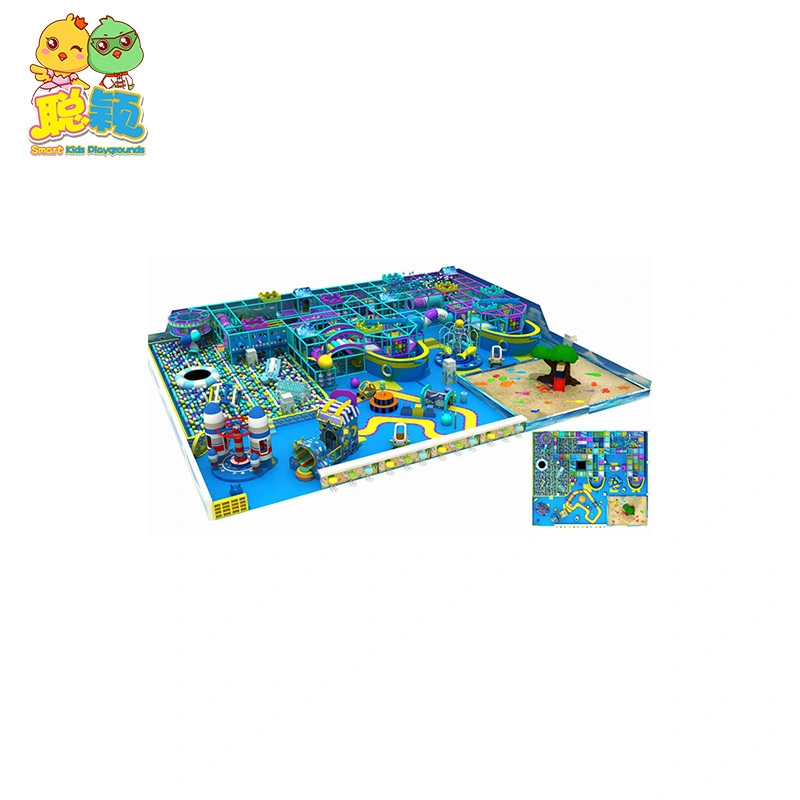 1000sqm Big Ball Pool Ocean Theme Kids Soft Play Indoor Playground With Building Block 1