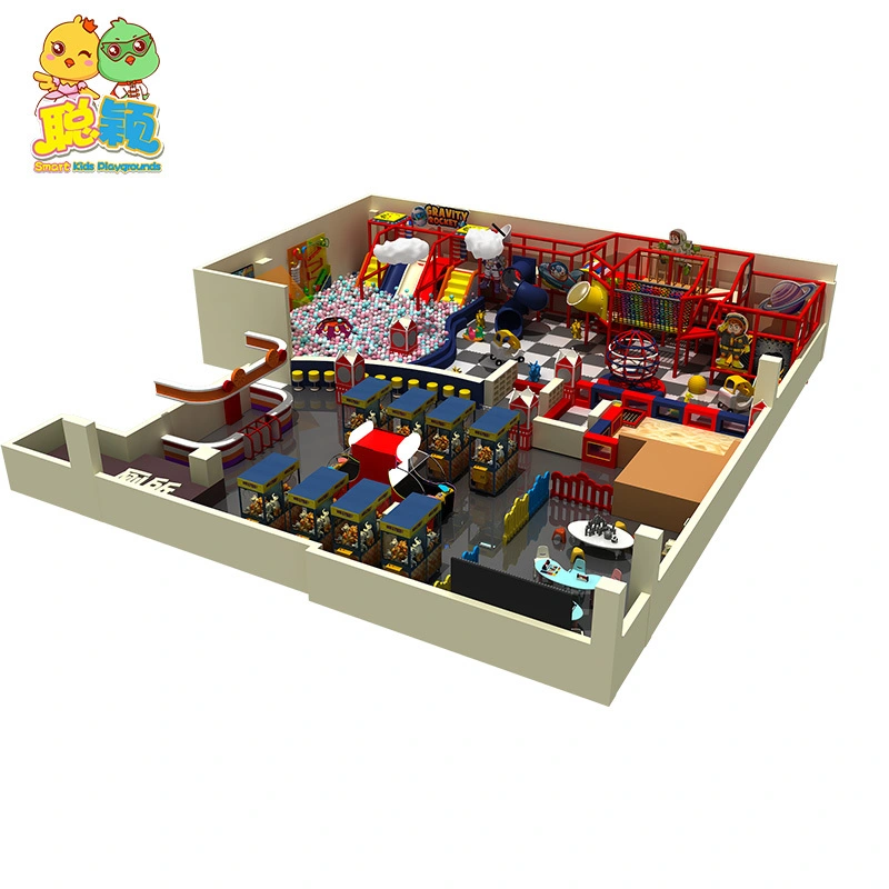 Wholesale Factory Price Customized Trampoline Park Indoor Playground With Certification 1