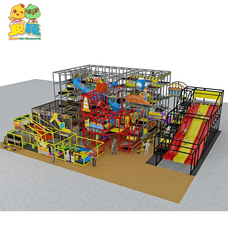 Big Ball Pool Exciting Slide Kids Soft Play Area Indoor Playground For Sale 1