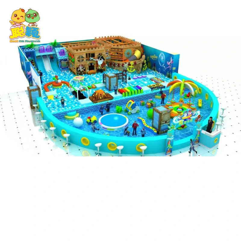 Customized New Design Giant Slide Soft Play Indoor Playground For Kids... 1