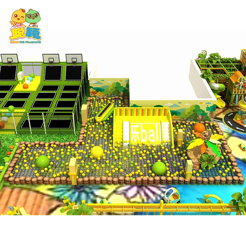 Funny Sponge Pool Soft Play Area Climbing Wall Indoor Playground With Good Quality 1