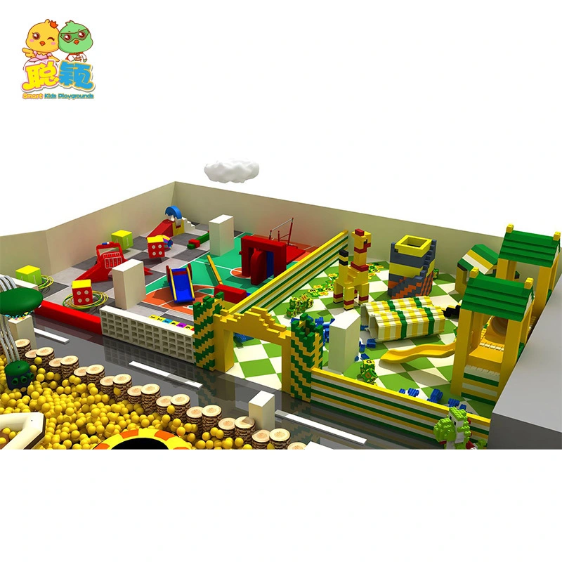 Children Multi-players Soft Play Games Indoor Playground With Certification 1