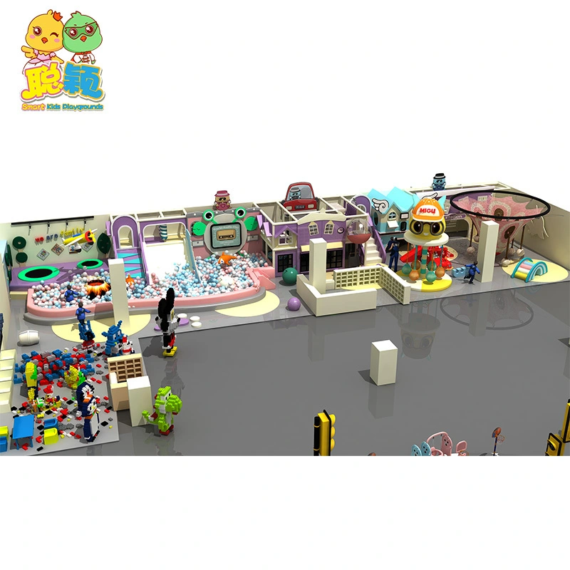 Multi-players Soft Play Funny Games Indoor Playground  Supplier 1