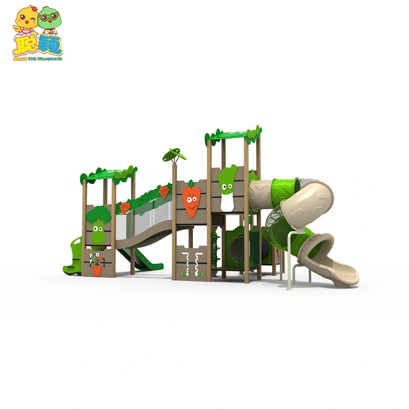 Children Amusement Park New Design PE Outdoor Playground Equipment Slide For Sale 1