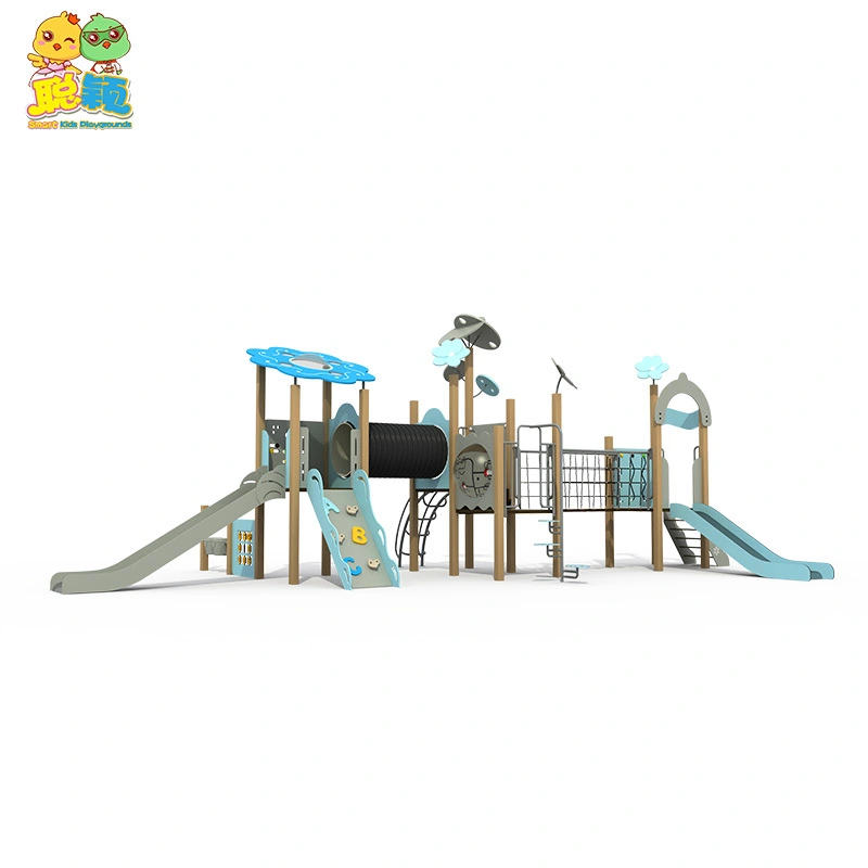Guangzhou Factory High Quality Amusement Park Outdoor Playground Equipment Slide 1