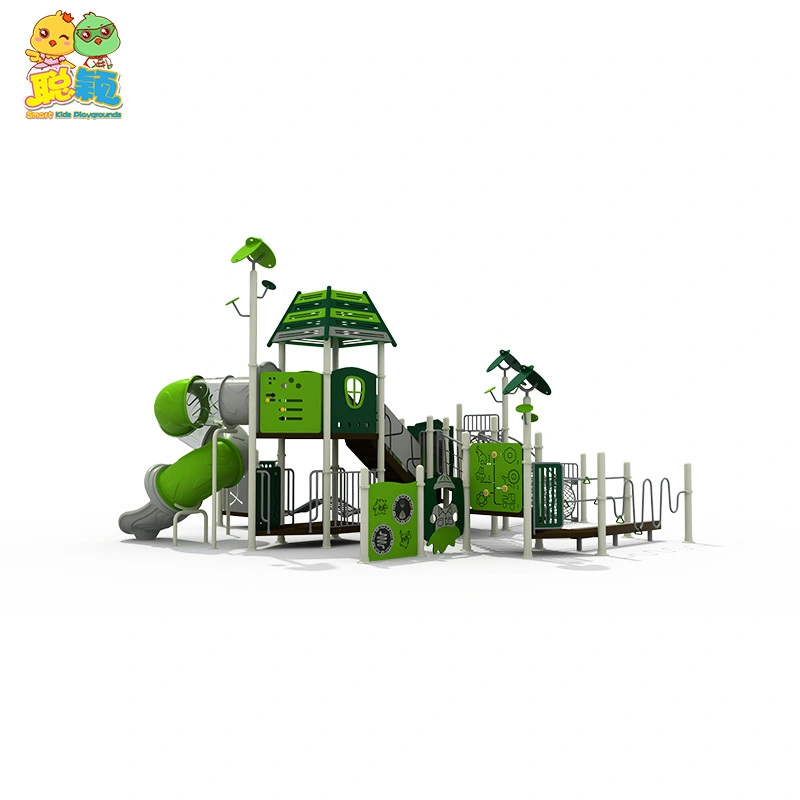 Customized Design PE/HPL Amusement Park Outdoor Playground Equipment Slide 1