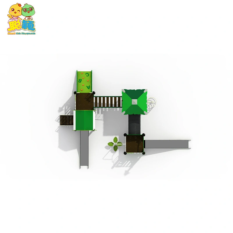 Swing Sets Kids Amusement Park Outdoor Playground Equipment Slide For Sale 1