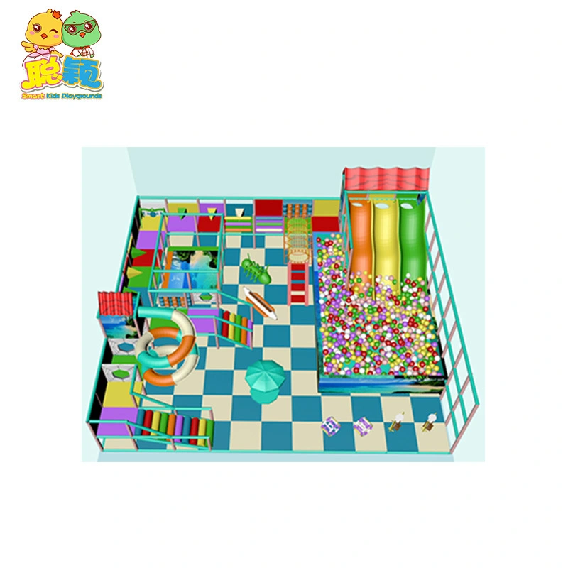 Soft Amusement Park Big Ball Pool Toy Kids Sets Indoor Playground Soft Play Equipment 1
