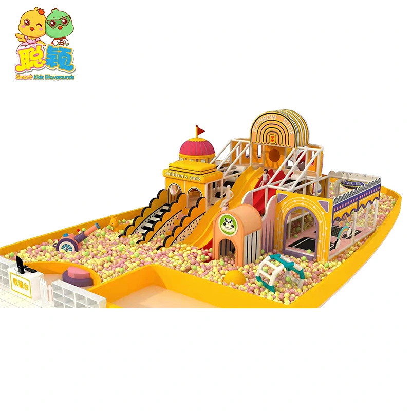 Children Small Playground Kids Indoor Soft Playground Equipment 1