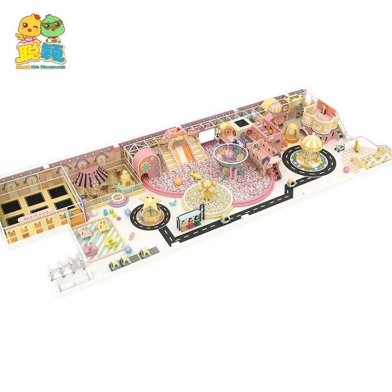 Top Quality Multi-functional Various Function Areas Soft Play Indoor Playground Factory 1