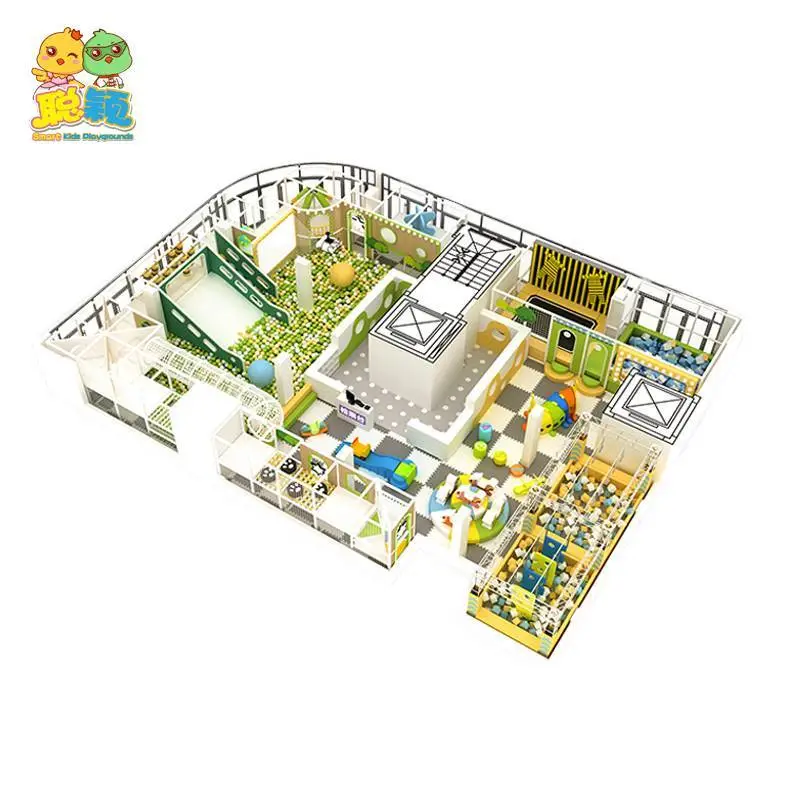 Top Quality Shopping Mall/Center Indoor Customized Theme Soft Play Playground From Guangzhou Supplier Factory 1