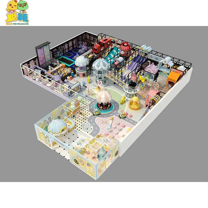 Factory Price Amusement Park Soft Play Children Indoor Playground Sets Equipment Big Ball Pool Kids Toys Wholesale-SKP 1