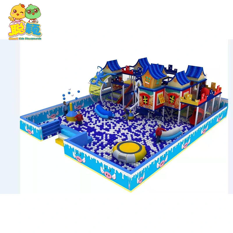 Modern Stylish Customized Amusement Park Indoor Soft Play Playground 1