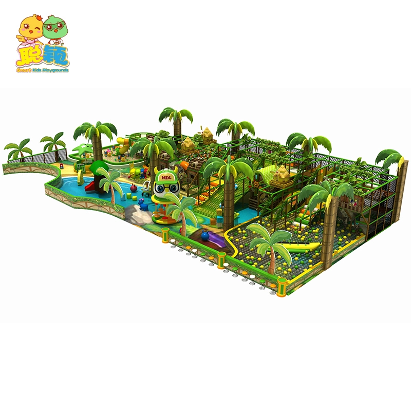 Multi-functional Various Soft Play Areas Ball Pool Trampoline Indoor Playground For Kids 1