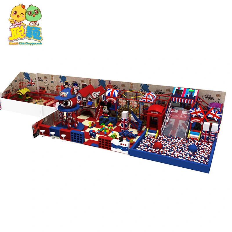 Professional Children Amusement Trampoline Park Indoor Playground For Sale Supplier-SKP 1