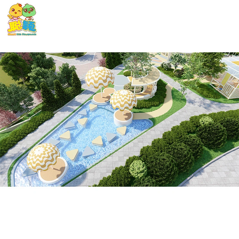 GS TUV Standard Amusement Park Outdoor Playground Equipment Slide For Kids 1