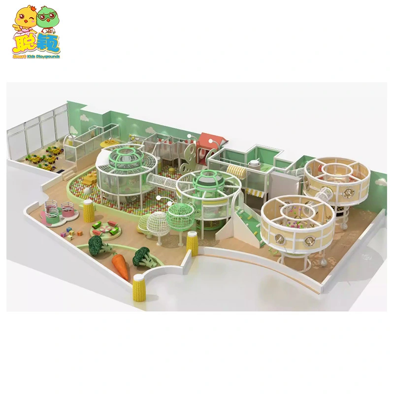Attractive Multi-functional Children′s Indoor Playground Equipment Obstacle Course Maze 1